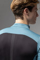 ALÉ Cycling windproof jacket - PRAGMA FONDO 3.0 - light blue/black