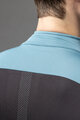 ALÉ Cycling windproof jacket - PRAGMA FONDO 3.0 - light blue/black