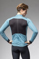 ALÉ Cycling windproof jacket - PRAGMA FONDO 3.0 - light blue/black