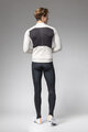 ALÉ Cycling windproof jacket - PRAGMA FONDO 3.0 - white/black