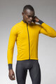 ALÉ Cycling windproof jacket - PRAGMA FONDO 3.0 - yellow/black