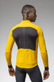 ALÉ Cycling windproof jacket - PRAGMA FONDO 3.0 - yellow/black