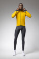 ALÉ Cycling windproof jacket - PRAGMA FONDO 3.0 - yellow/black