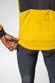 ALÉ Cycling windproof jacket - PRAGMA FONDO 3.0 - yellow/black