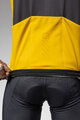 ALÉ Cycling windproof jacket - PRAGMA FONDO 3.0 - yellow/black