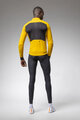 ALÉ Cycling windproof jacket - PRAGMA FONDO 3.0 - yellow/black