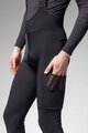 ALÉ Cycling long bib trousers - STONES CARGO 2.0 - black
