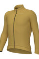 ALÉ Cycling winter long sleeve jersey - PR-E FOLLOW ME 2.0 - yellow