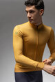 ALÉ Cycling winter long sleeve jersey - PR-E FOLLOW ME 2.0 - yellow