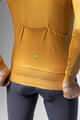 ALÉ Cycling winter long sleeve jersey - PR-E FOLLOW ME 2.0 - yellow