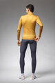 ALÉ Cycling winter long sleeve jersey - PR-E FOLLOW ME 2.0 - yellow