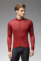 ALÉ Cycling winter long sleeve jersey - PR-E FOLLOW ME 2.0 - red