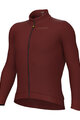 ALÉ Cycling winter long sleeve jersey - PR-E FOLLOW ME 2.0 - red