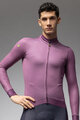 ALÉ Cycling winter long sleeve jersey - PR-E FOLLOW ME 2.0 - purple