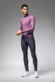 ALÉ Cycling winter long sleeve jersey - PR-E FOLLOW ME 2.0 - purple