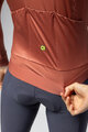 ALÉ Cycling winter long sleeve jersey - PR-E FOLLOW ME 2.0 - brown