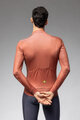 ALÉ Cycling winter long sleeve jersey - PR-E FOLLOW ME 2.0 - brown
