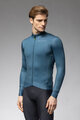 ALÉ Cycling winter long sleeve jersey - PR-E FOLLOW ME 2.0 - blue