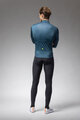 ALÉ Cycling winter long sleeve jersey - PR-E FOLLOW ME 2.0 - blue