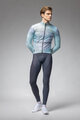 ALÉ Cycling windproof jacket - PR-E TRACCIA - light blue