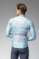 ALÉ Cycling windproof jacket - PR-E TRACCIA - light blue