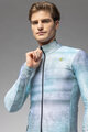 ALÉ Cycling windproof jacket - PR-E TRACCIA - light blue