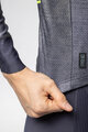 ALÉ Cycling windproof jacket - PR-E TRACCIA - grey