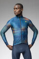 ALÉ Cycling thermal jacket - PR-E TRACCIA - blue