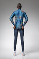 ALÉ Cycling thermal jacket - PR-E TRACCIA - blue