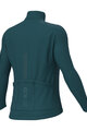 ALÉ Cycling winter long sleeve jersey - PRAGMA FONDO 3.0 LADY - blue