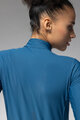 ALÉ Cycling winter long sleeve jersey - PRAGMA FONDO 3.0 LADY - blue