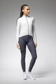 ALÉ Cycling winter long sleeve jersey - PRAGMA FONDO 3.0 LADY - white