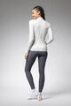 ALÉ Cycling winter long sleeve jersey - PRAGMA FONDO 3.0 LADY - white