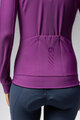 ALÉ Cycling winter long sleeve jersey - PRAGMA FONDO 3.0 LADY - purple