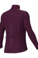 ALÉ Cycling winter long sleeve jersey - PRAGMA FONDO 3.0 LADY - purple