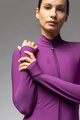 ALÉ Cycling winter long sleeve jersey - PRAGMA FONDO 3.0 LADY - purple