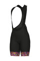 ALÉ Cycling bib shorts - PR-E HIKE - black