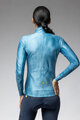 ALÉ Cycling windproof jacket - PR-E KNITTED - blue