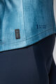 ALÉ Cycling windproof jacket - PR-E KNITTED - blue