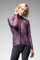 ALÉ Cycling windproof jacket -  PR-E KNITTED - purple