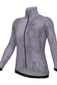 ALÉ Cycling windproof jacket -  PR-E KNITTED - purple