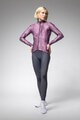 ALÉ Cycling windproof jacket -  PR-E KNITTED - purple