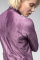 ALÉ Cycling windproof jacket -  PR-E KNITTED - purple