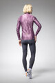 ALÉ Cycling windproof jacket -  PR-E KNITTED - purple