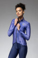 ALÉ Cycling windproof jacket - PR-E KNITTED - blue