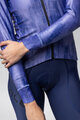 ALÉ Cycling windproof jacket - PR-E KNITTED - blue