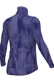 ALÉ Cycling windproof jacket - PR-E KNITTED - blue