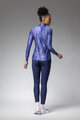 ALÉ Cycling windproof jacket - PR-E KNITTED - blue