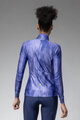 ALÉ Cycling windproof jacket - PR-E KNITTED - blue