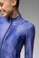 ALÉ Cycling windproof jacket - PR-E KNITTED - blue